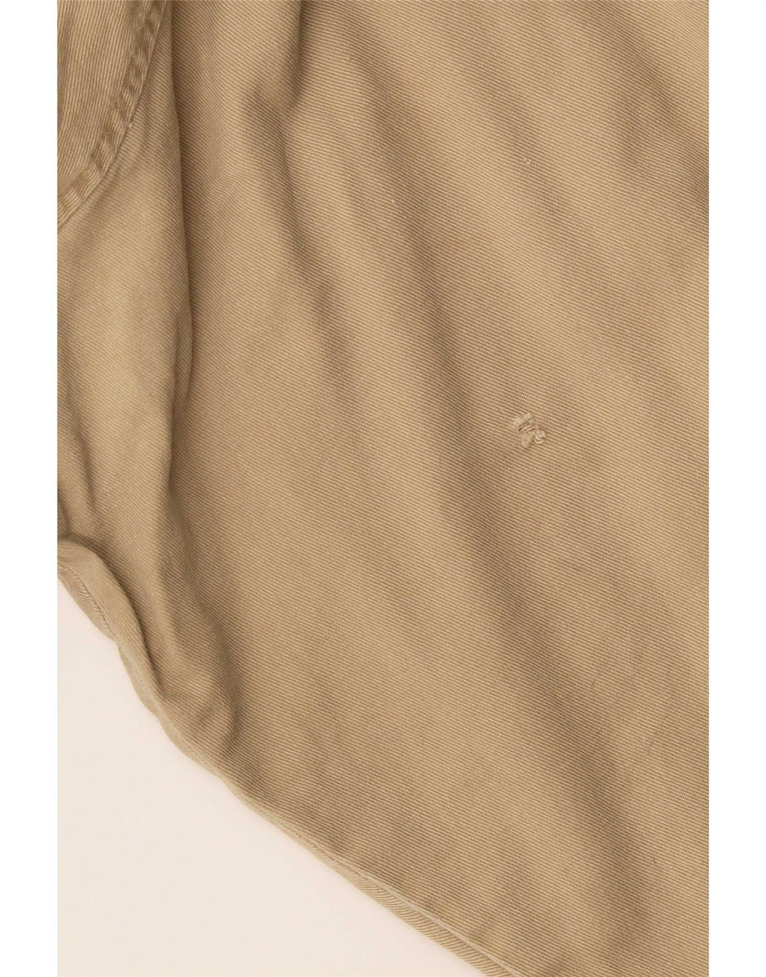 Camisa alta masculina Wrangler 3XL algodão bege