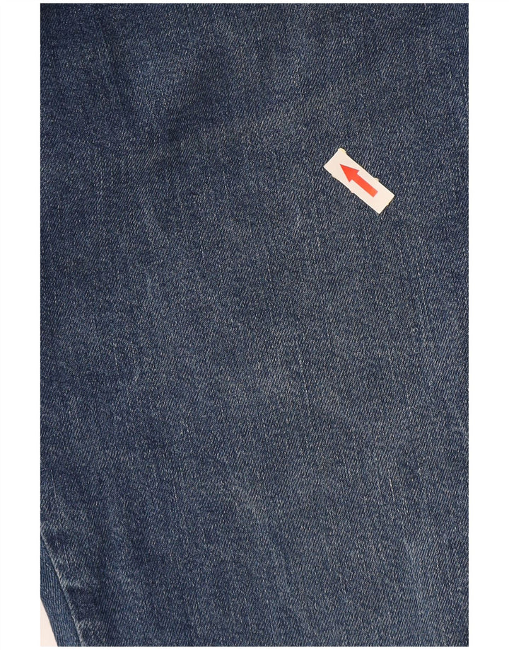 Calça jeans reta masculina WRANGLER regular fit W38 L30 algodão azul