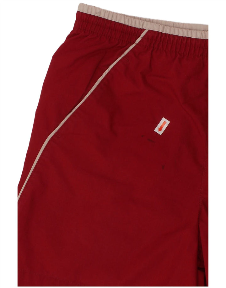 NIKE Meninos Graphic Sport Shorts 8-9 Anos Pequeno Poliéster Vermelho