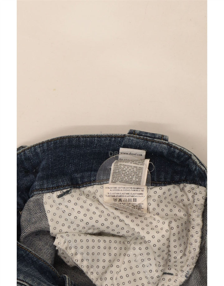 Jeans Slim Feminino Diesel W29 L34 Azul Algodão
