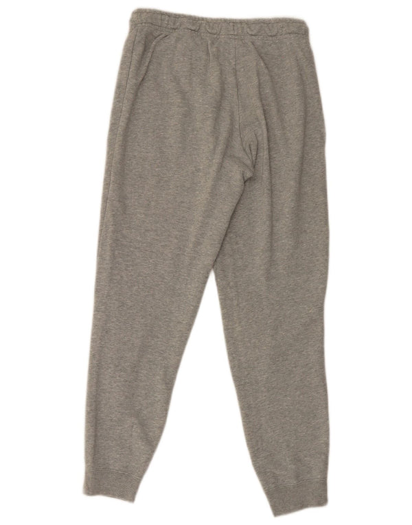 Calça de treino feminina Nike Joggers UK 10 pequeno cinza algodão