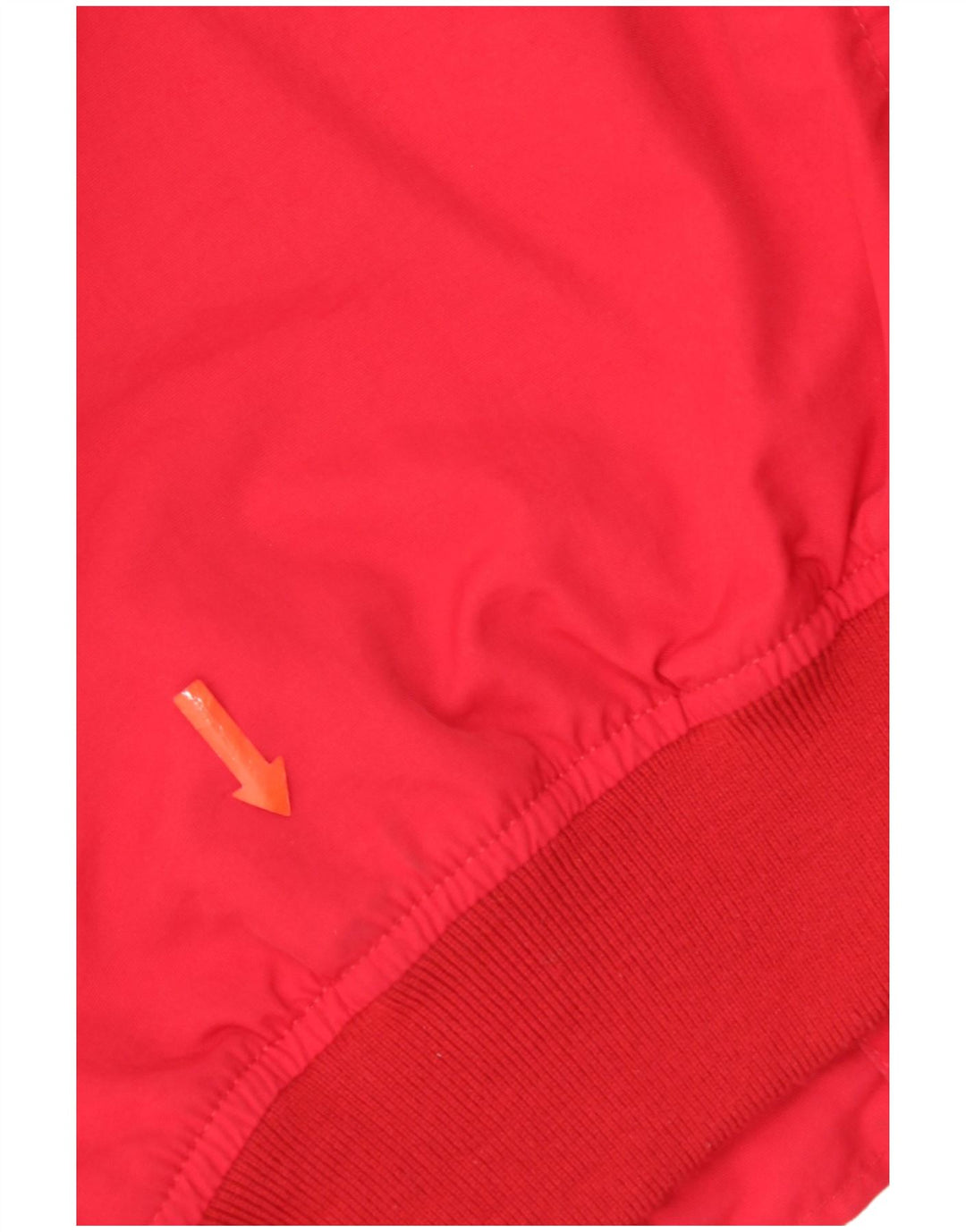 Tommy Hilfiger Mens Bomber Jacket UK 36 Pequeno Vermelho Nylon