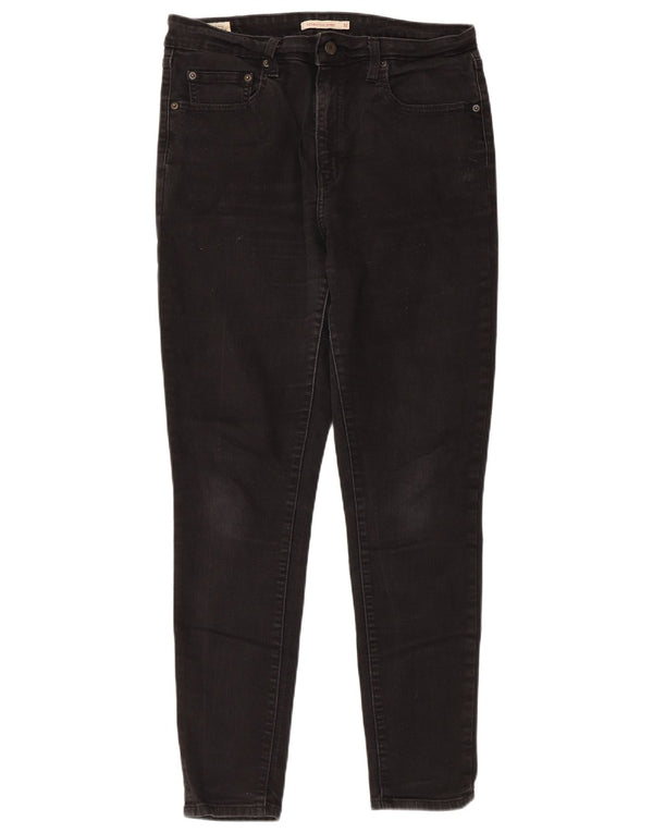 Calça jeans feminina Levi's 721 High Rise Skinny W32 L30 algodão preto