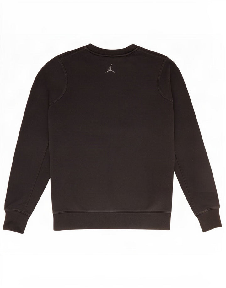 Jordan moletom gráfico masculino jumper grande algodão preto