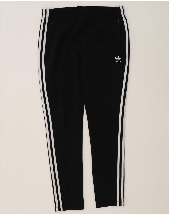 Calça de treino feminina Adidas UK 12 poliéster preto médio