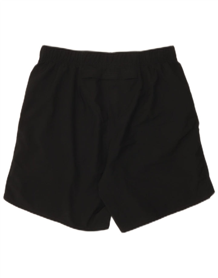 Nike Womens Dri Fit Sport Shorts UK 10 Pequeno Poliéster Preto