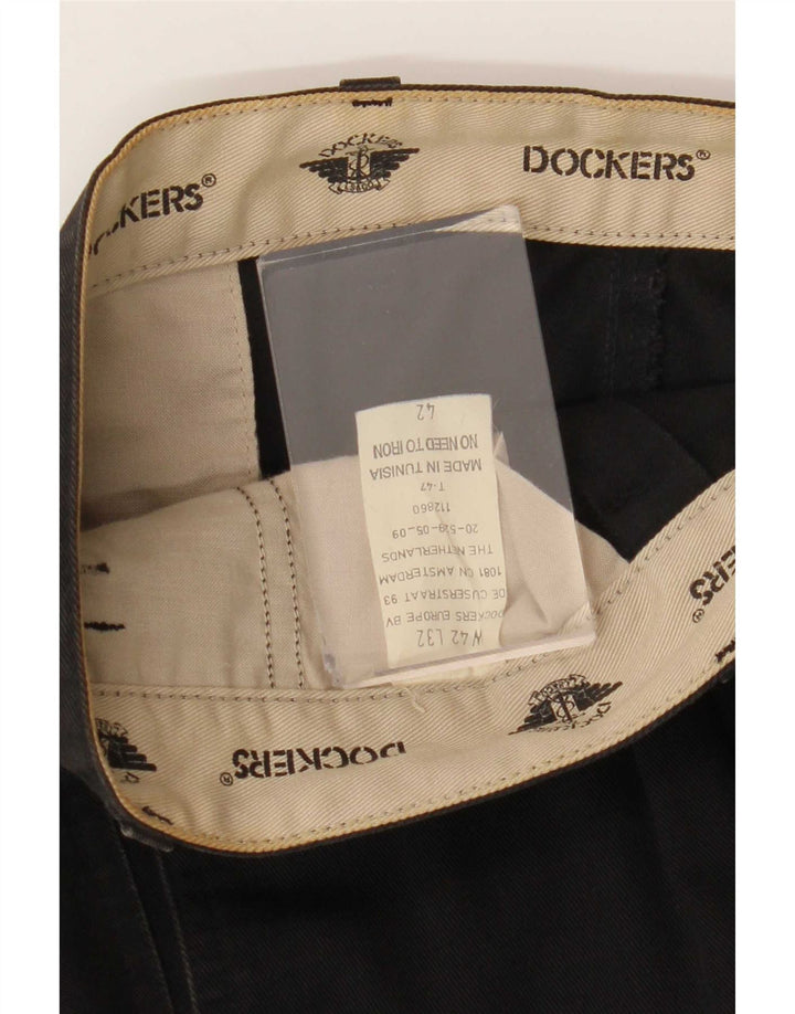 Calça Chino Masculina Dockers Pegged W42 L32 Preta