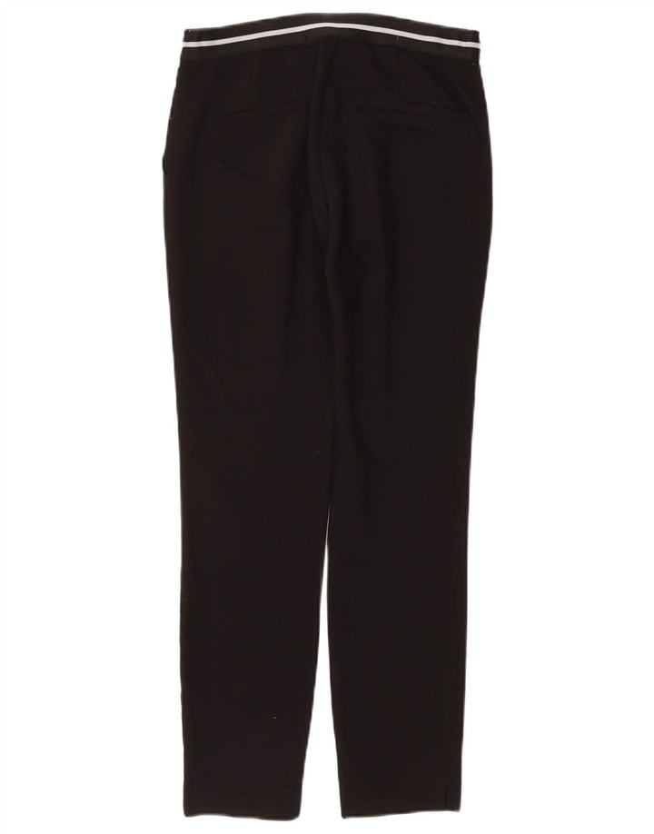 Zara Calça Chino Feminina Slim Pequena W26 L26 Preta
