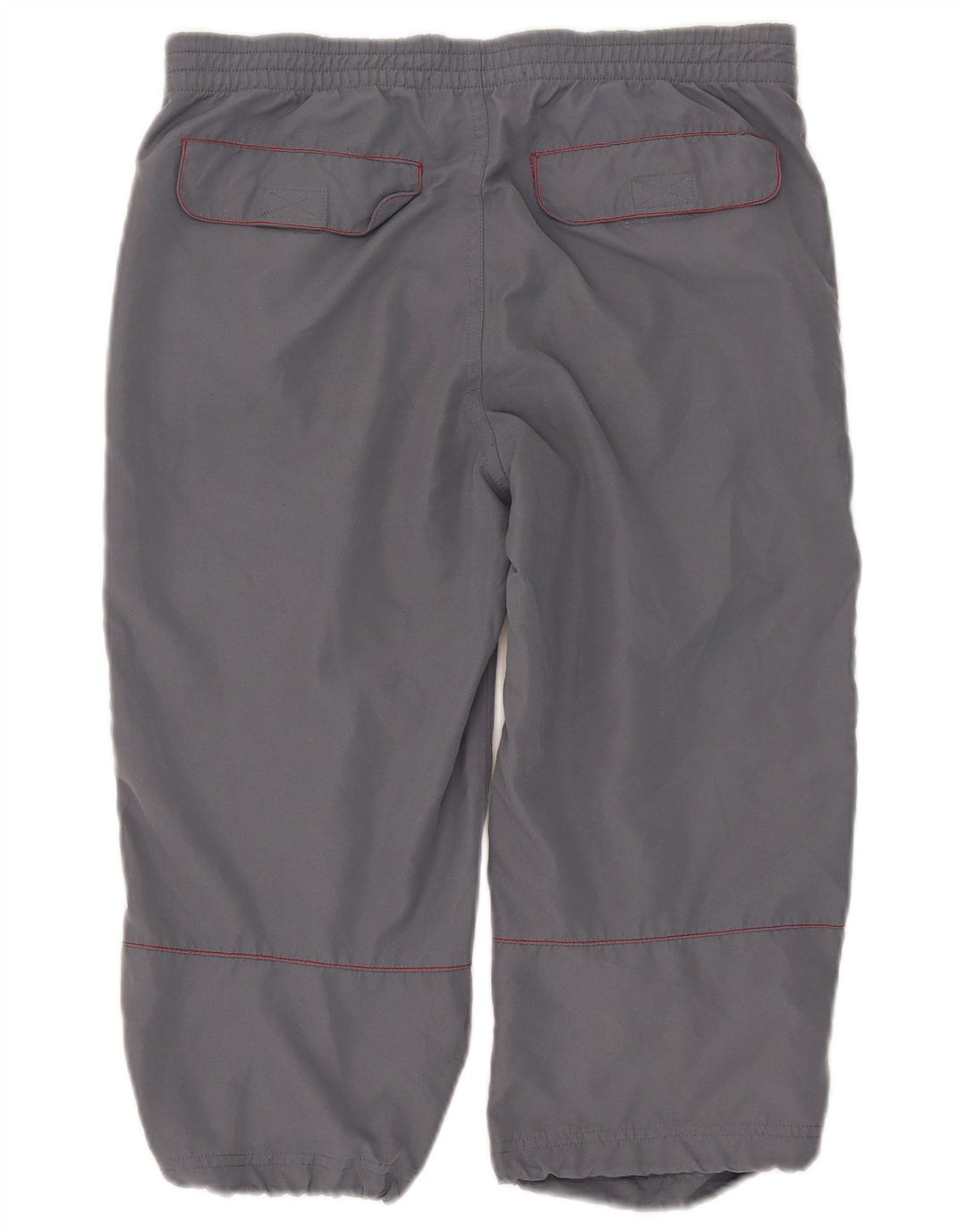 Calça masculina Kappa Capri pequena W29 L18 cinza poliéster