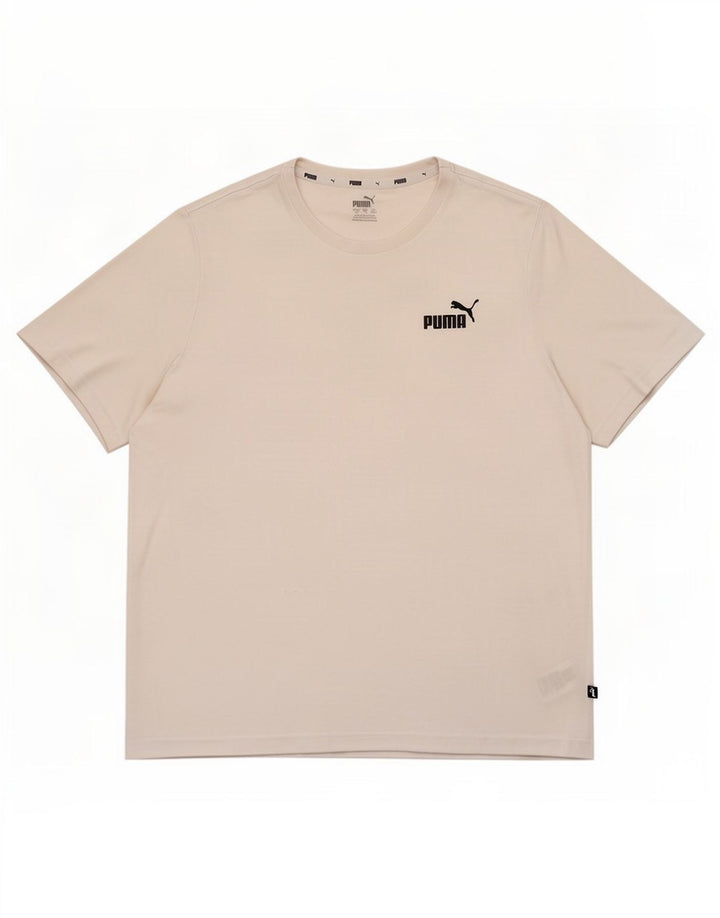 Camiseta masculina Puma Top 2XL algodão branco