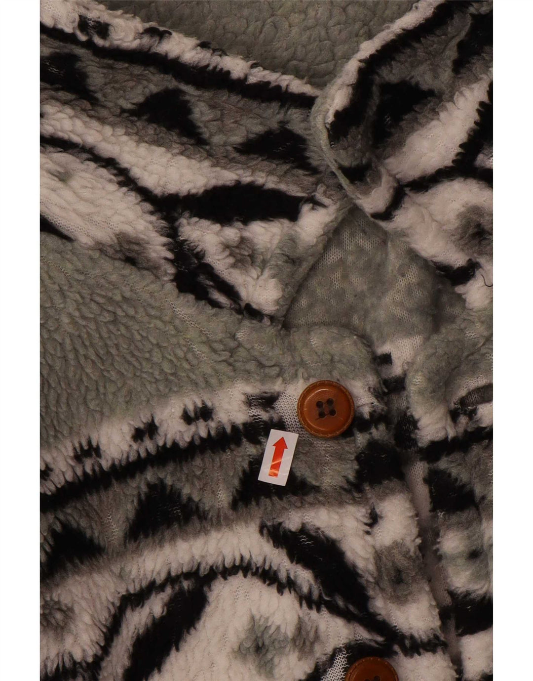 Jaqueta de lã masculina vintage UK 38 cinza médio Fair Isle