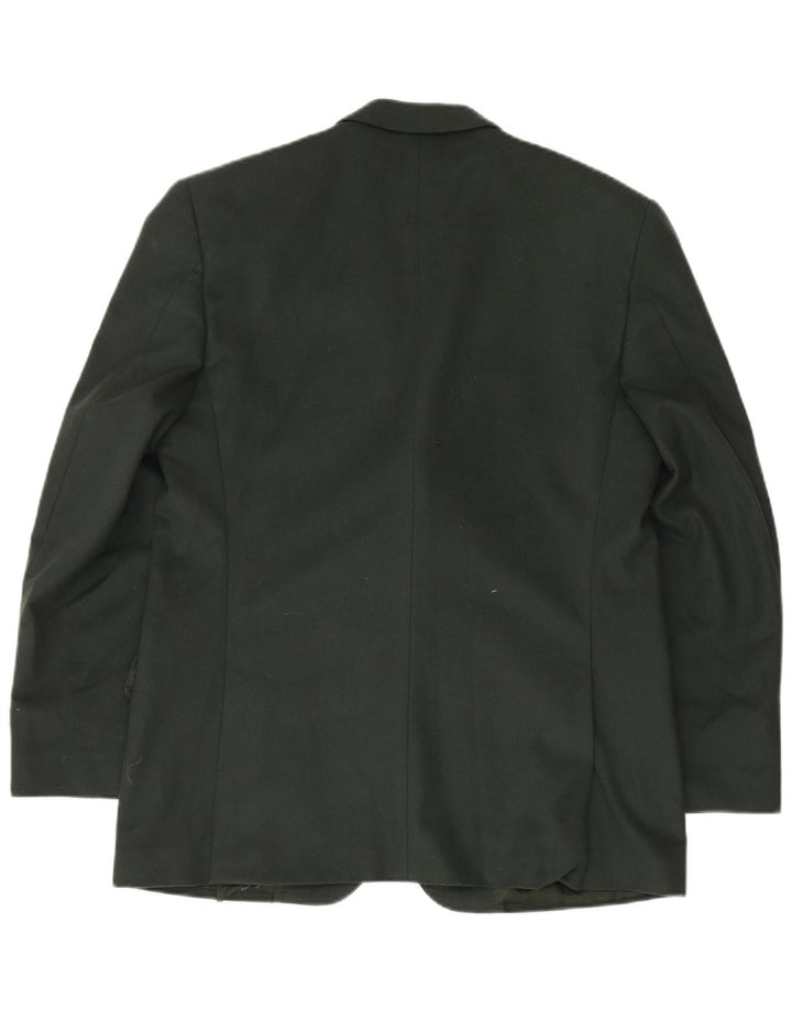 Jaqueta blazer masculina Pierre Cardin com 3 botões IT 50 grande lã cáqui