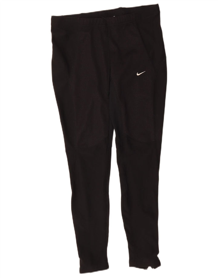Leggings femininos Nike US 8/10 poliéster preto médio