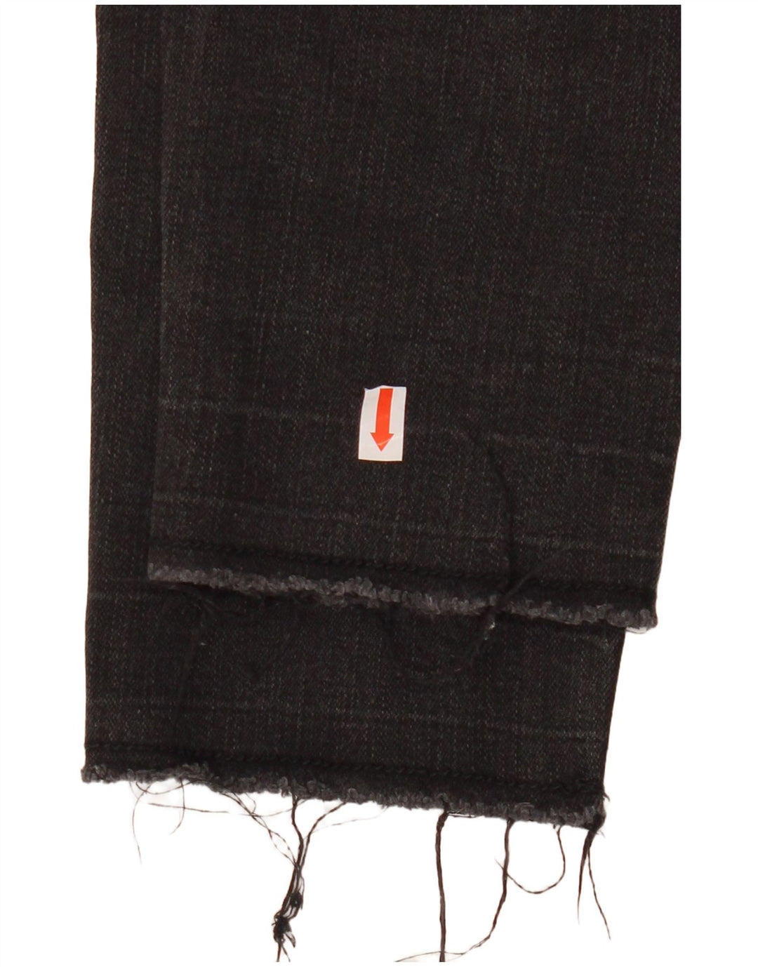 ZARA Jeans Skinny Feminino UE 38 Pequeno W28 L26 Algodão Preto