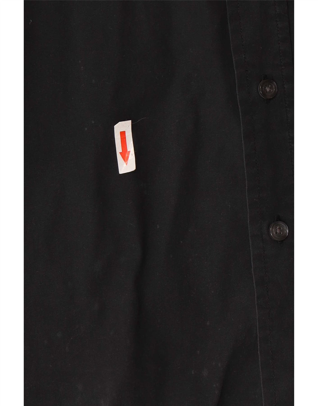 Camisa masculina Benetton média preta