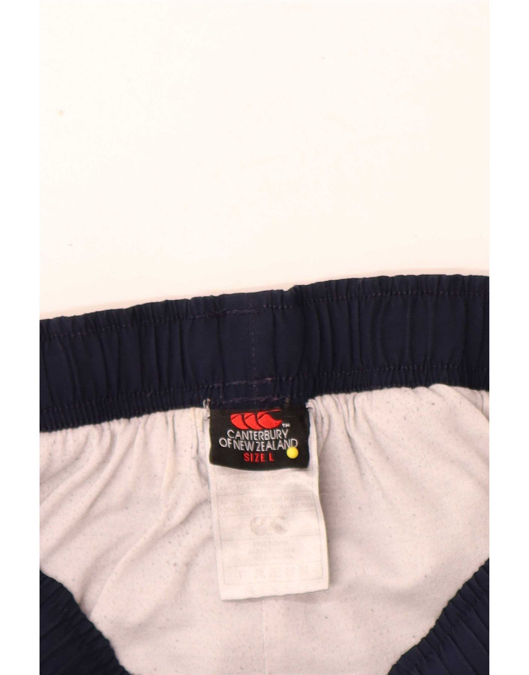 Calça corta-vento masculina Canterbury grande poliéster azul marinho