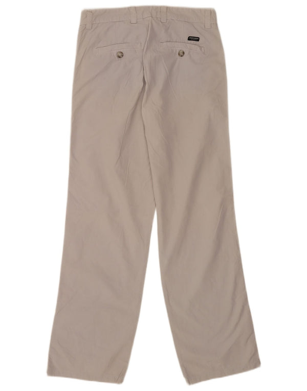 Calças Dockers Mens Regular Fit Chino W31 L32 Algodão Cinza