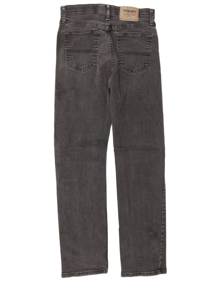 Wrangler Mens Straight Jeans W28 L30 Cinza Algodão