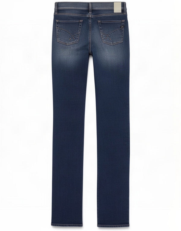 Gas Womens Skinny Jeans W26 L34 Azul Algodão