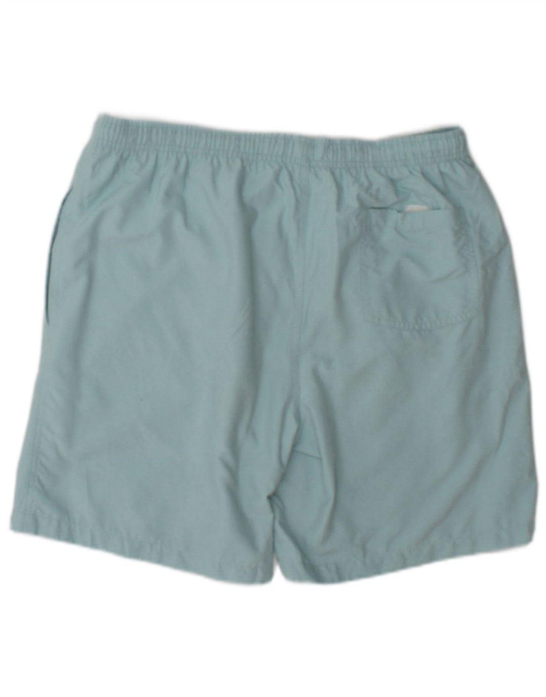 Zara Shorts de banho masculino grande azul poliéster