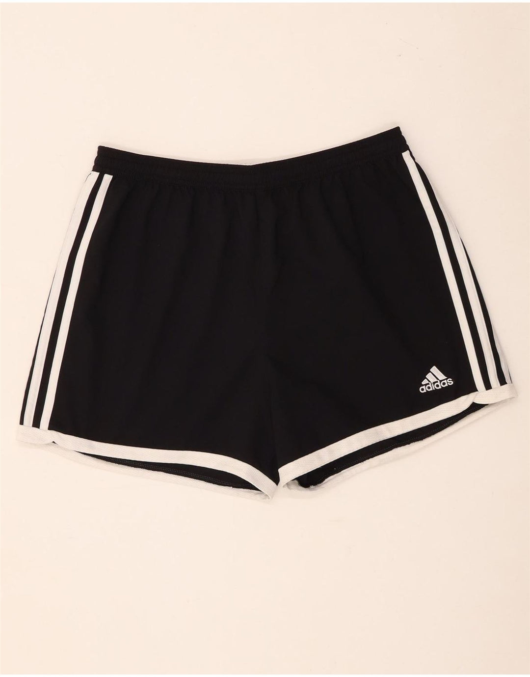 Adidas Womens Climacool Sport Shorts UK 12/14 Médio Preto Poliéster