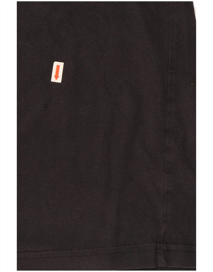 Kappa Mens Colete Top XL Algodão Preto