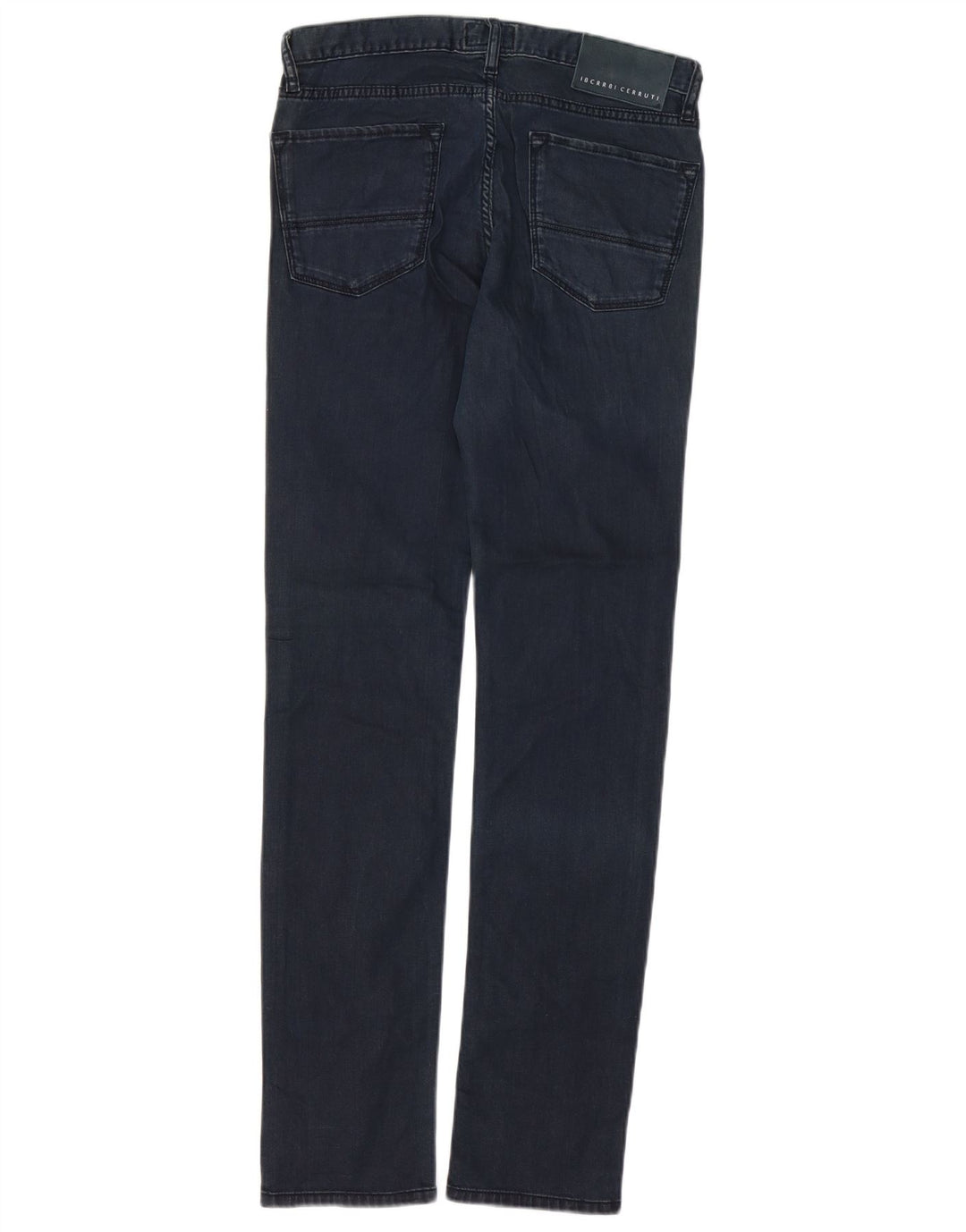 CERRUTI 1881 Jeans Slim Feminino W29 L34 Azul Marinho Algodão