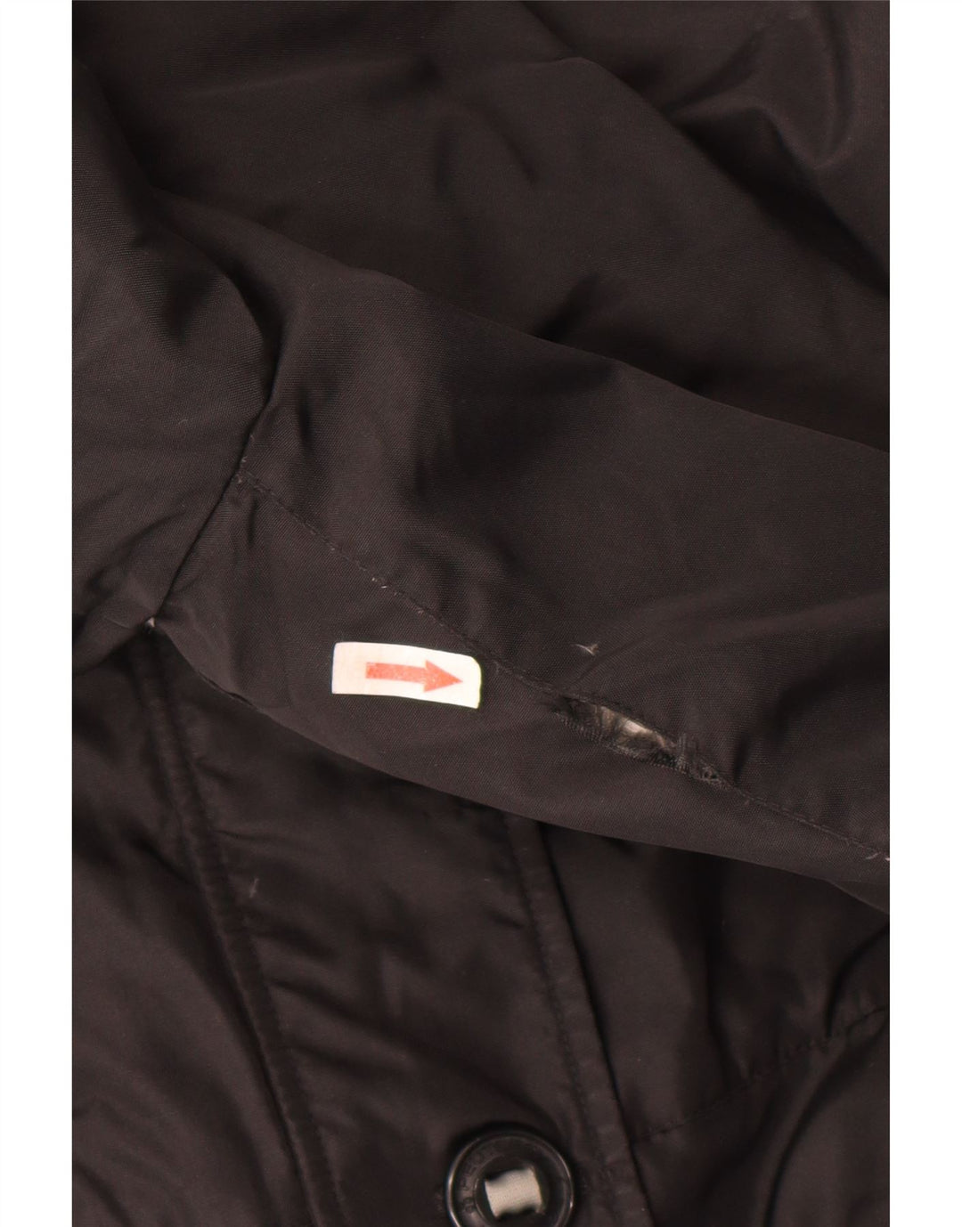 Jaqueta parka feminina PEUTEREY com capuz EU 40 médio preto