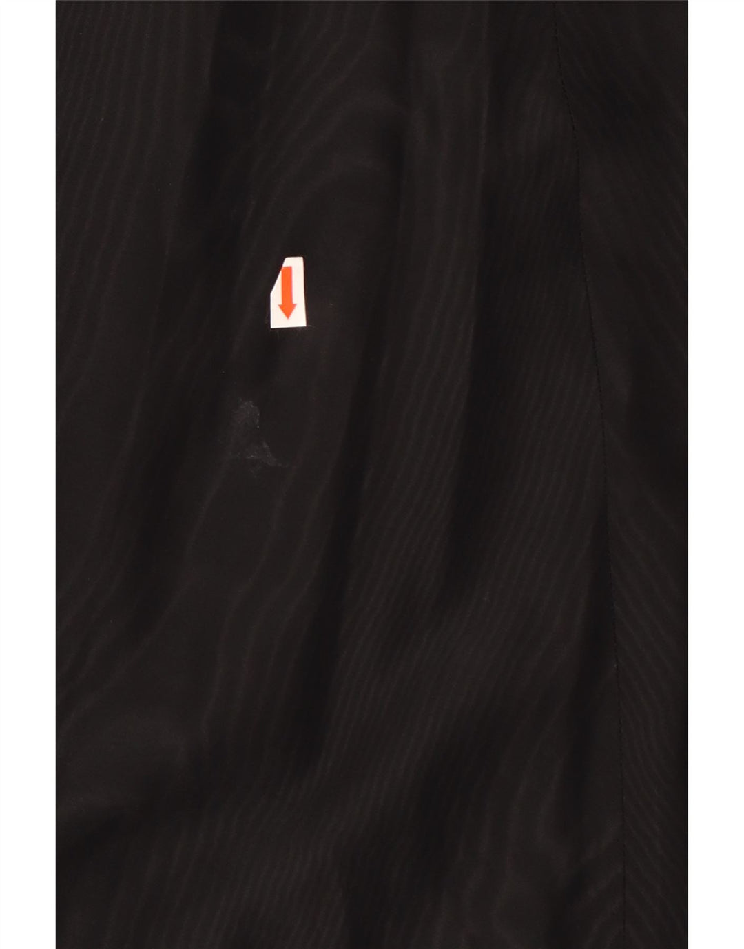 Saia larga feminina vintage W28 média preta