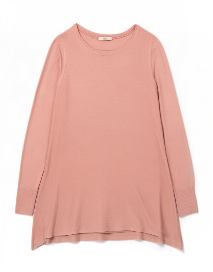 Vestido túnica feminino Marks & Spencer Reino Unido 10 pequeno acrílico rosa