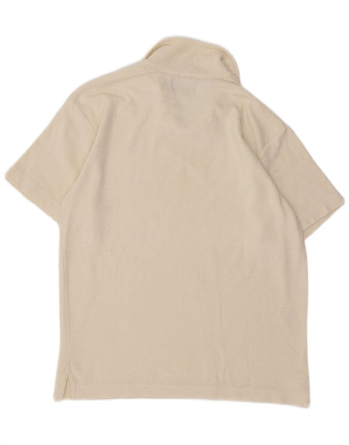 Camisa polo masculina Lee grande algodão branco