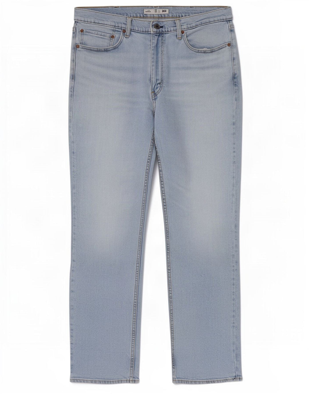 Levi's Masculino 514 Straight Jeans W38 L32 Azul Algodão