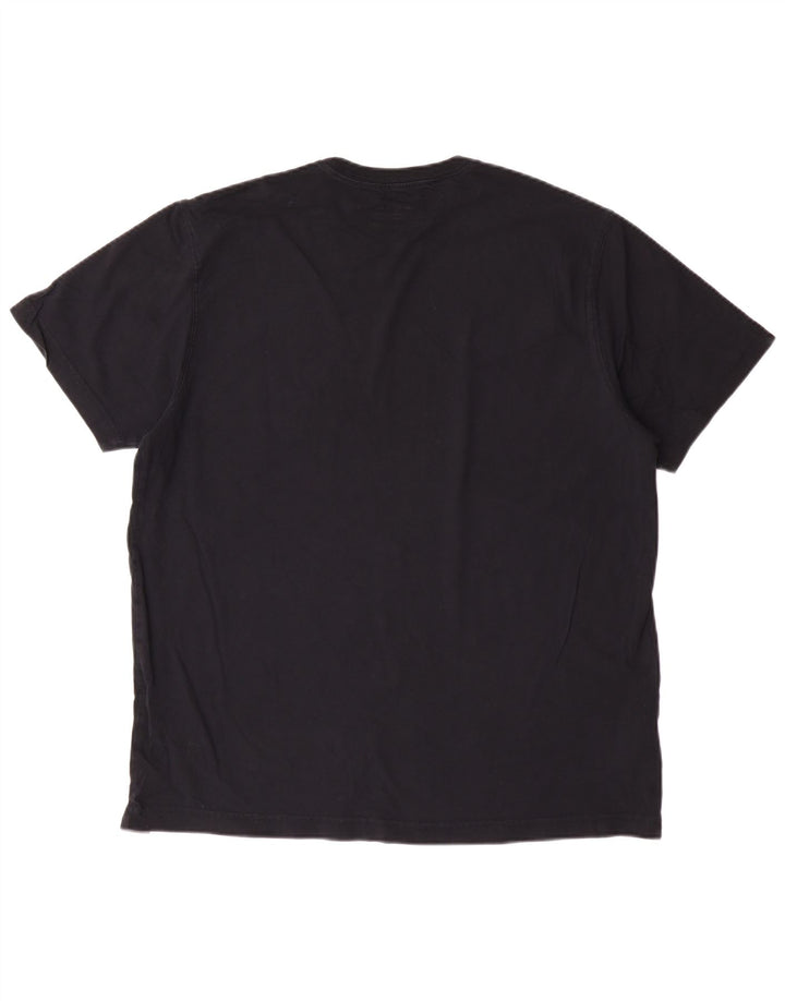 Camiseta masculina EDDIE BAUER grande algodão preto