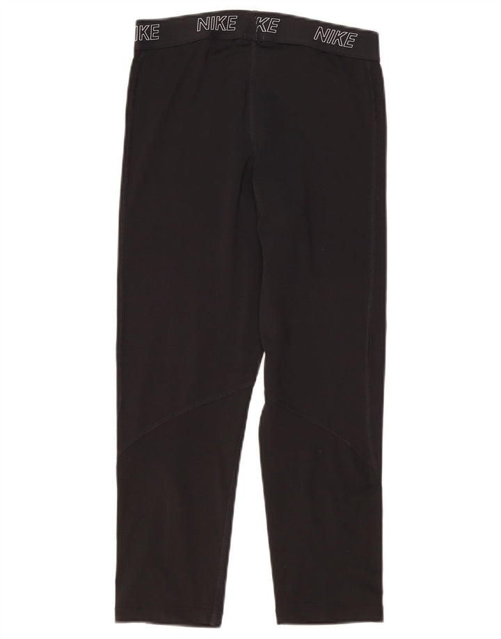 Leggings Nike Dri Fit Graphic Capri UK 12 Médio Preto