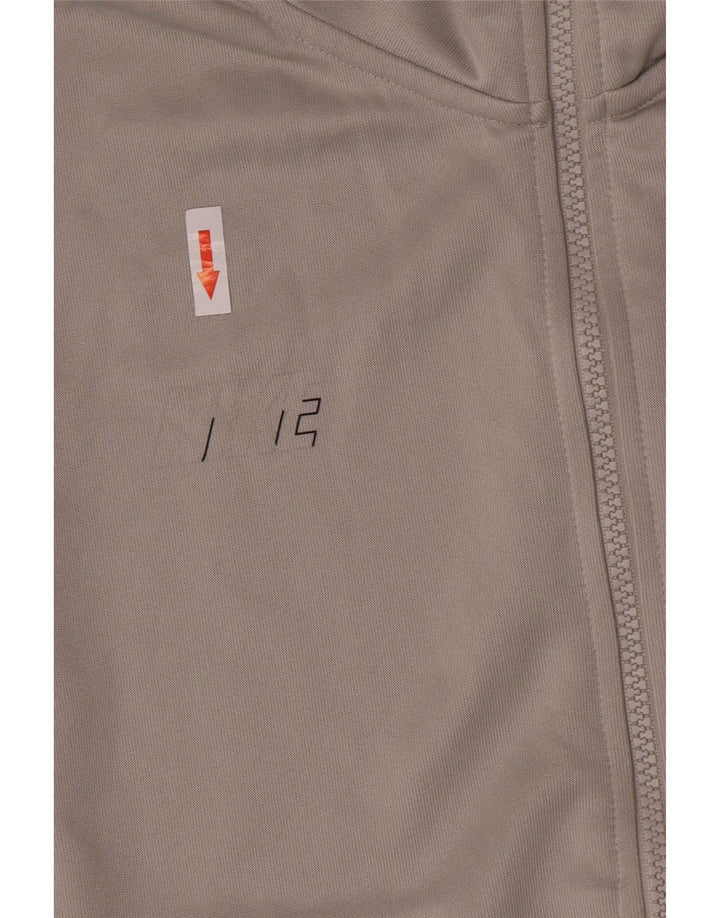 Nike Mens Tracksuit Top Jacket Médio Cinza Colourblock Poliéster