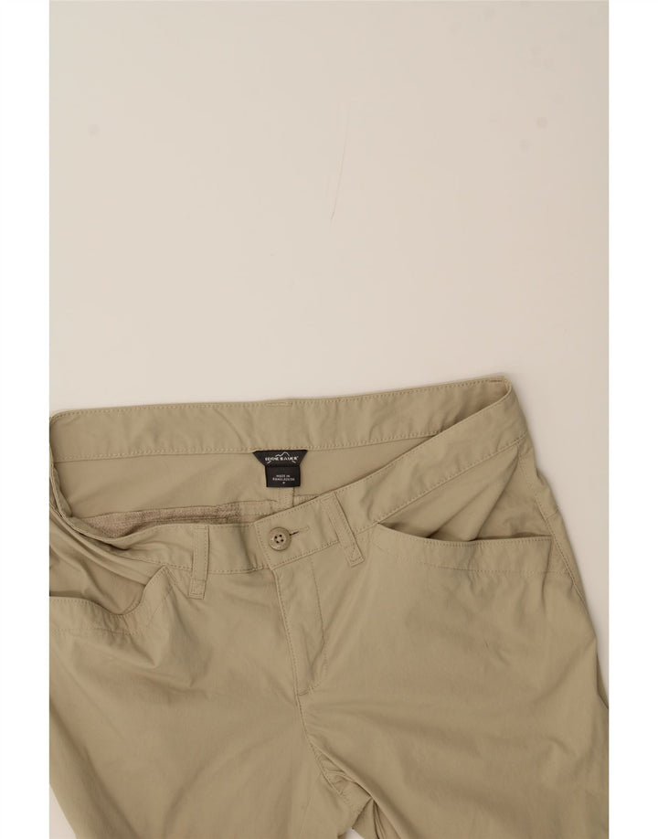 EDDIE BAUER Womens Straight Cargo Capri Trousers US 8 Medium W30 L20 Beige Vintage Eddie Bauer and Second-Hand Eddie Bauer from Messina Hembry 