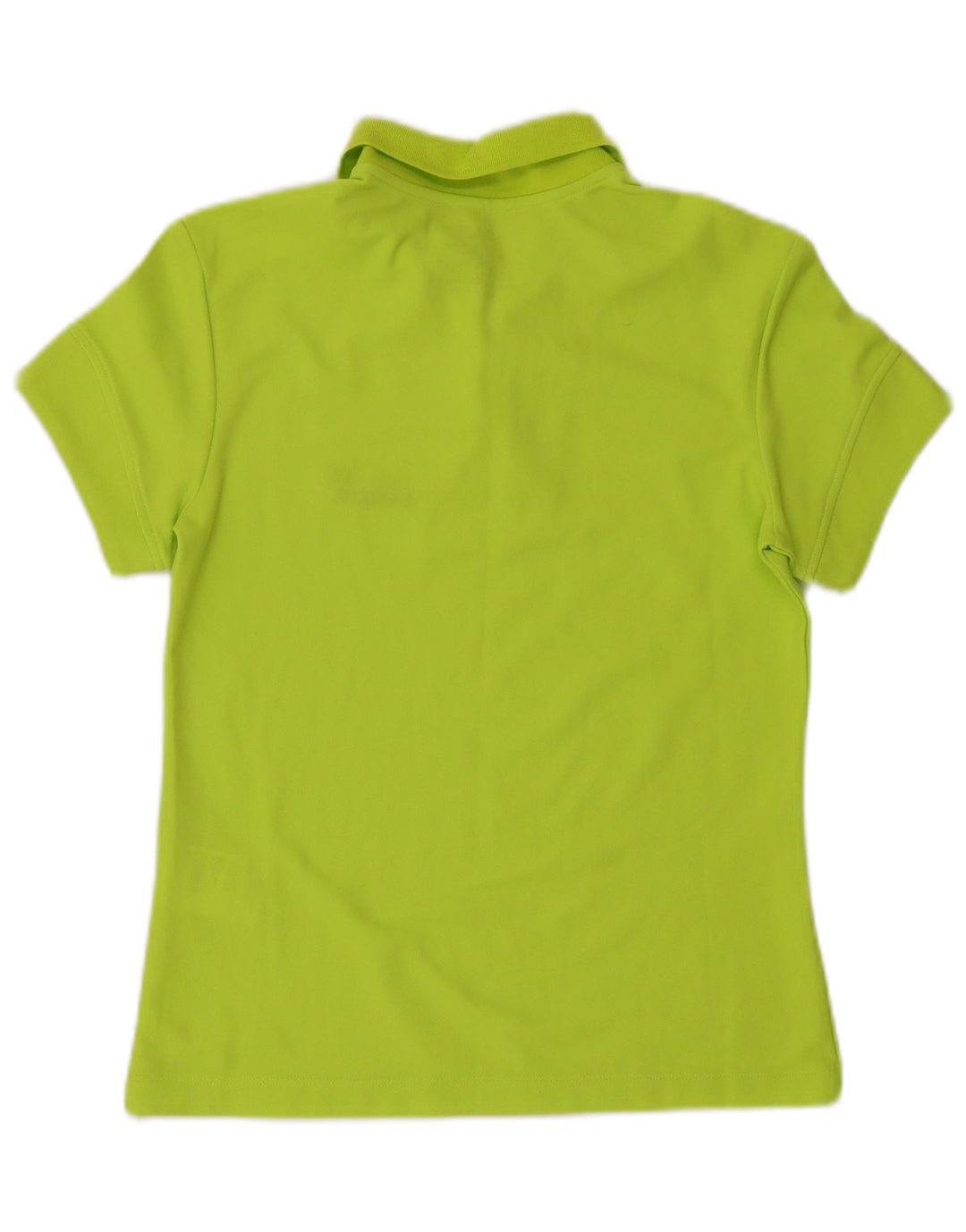 Camisa polo feminina JACK WOLFSKIN Reino Unido 10 poliéster verde pequeno