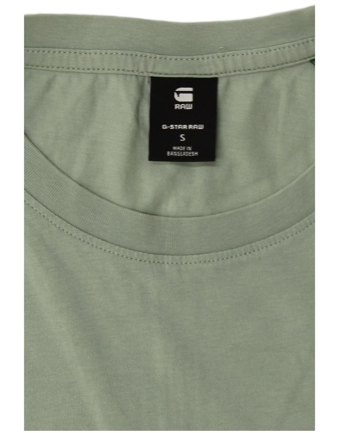 Camiseta masculina G-Star Top pequeno verde