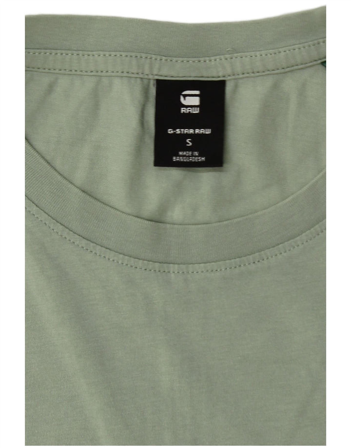 Camiseta masculina G-Star Top pequeno verde