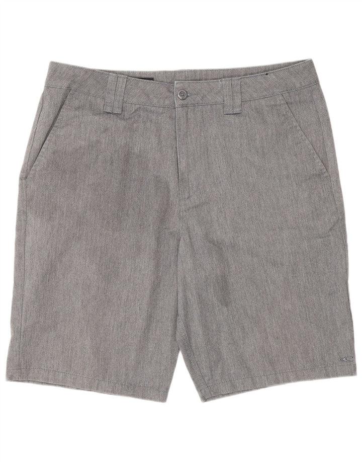 O'Neill Mens Relaxed Fit Cargo Shorts W36 Grande Poliéster Cinza