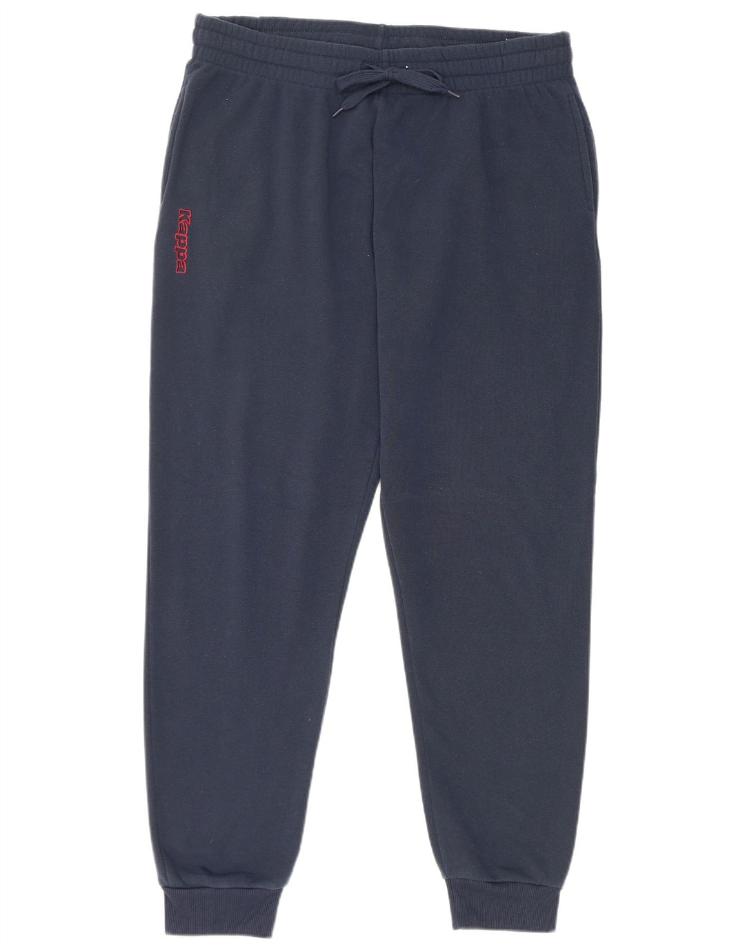 Calça de treino masculina Kappa Joggers 2XL poliéster azul marinho