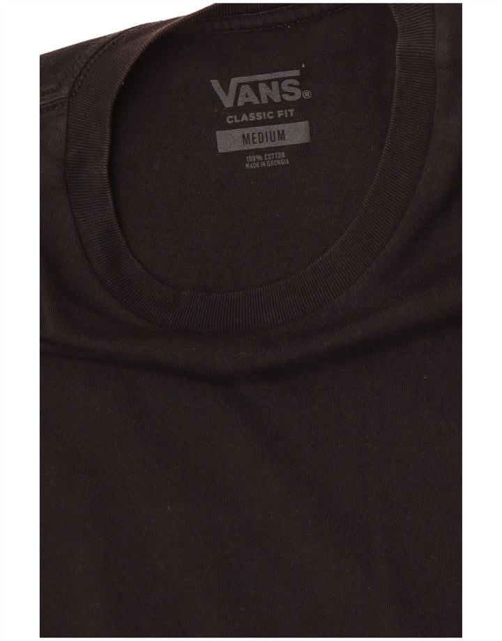 Camiseta VANS Masculina Classic Fit Top Médio Algodão Preto