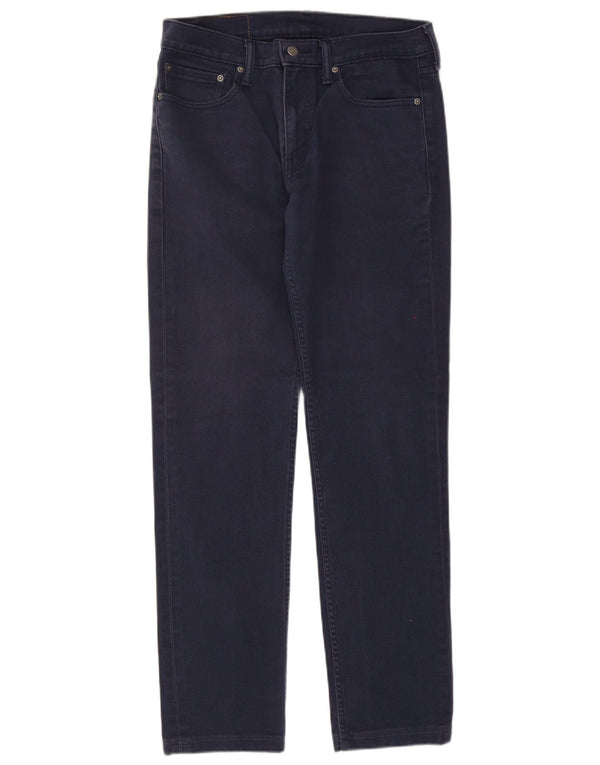 Levi's Masculino 511 Slim Jeans W32 L32 Azul Marinho Algodão