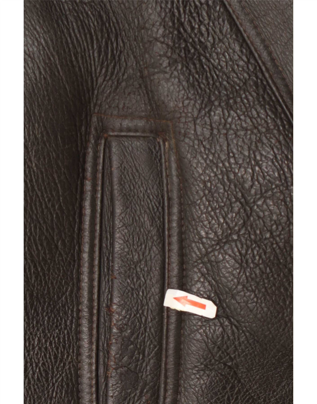 Jaqueta masculina vintage shearling tamanho 52 XL marrom