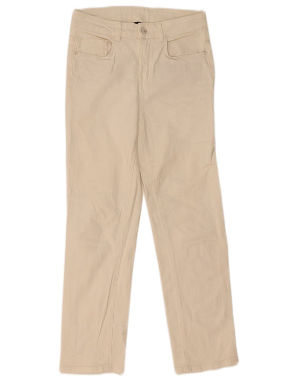 Jeans Slim Feminino Massimo Dutti EU 36 XS W26 L27 Algodão Branco