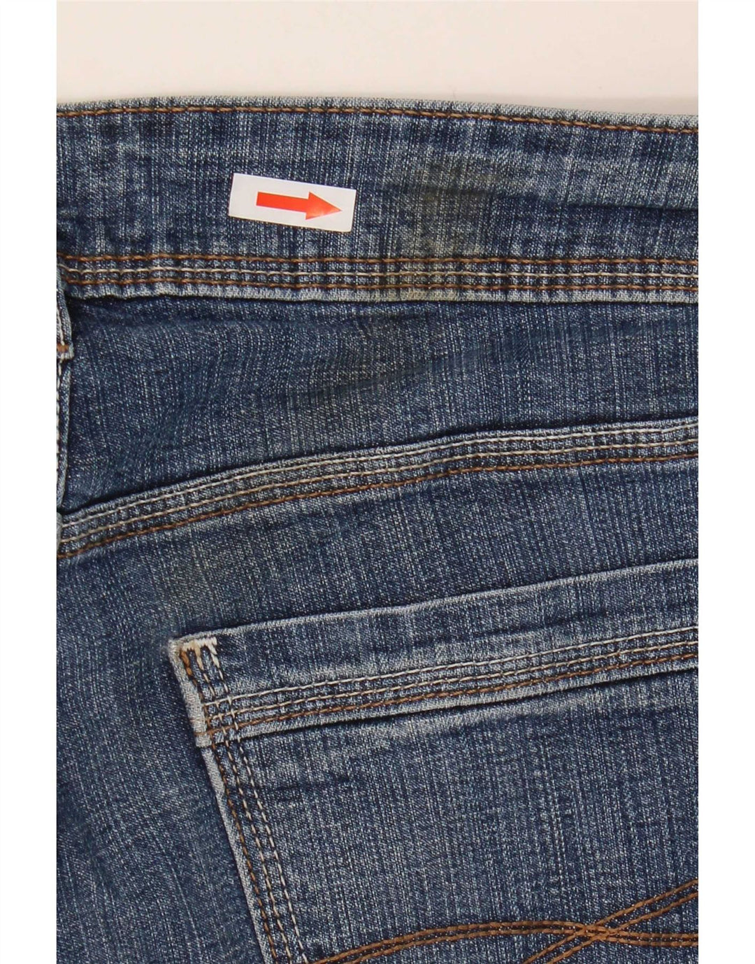 Lee Womens Riders Bootcut Jeans US 12 Grande W33 L27 Azul Algodão