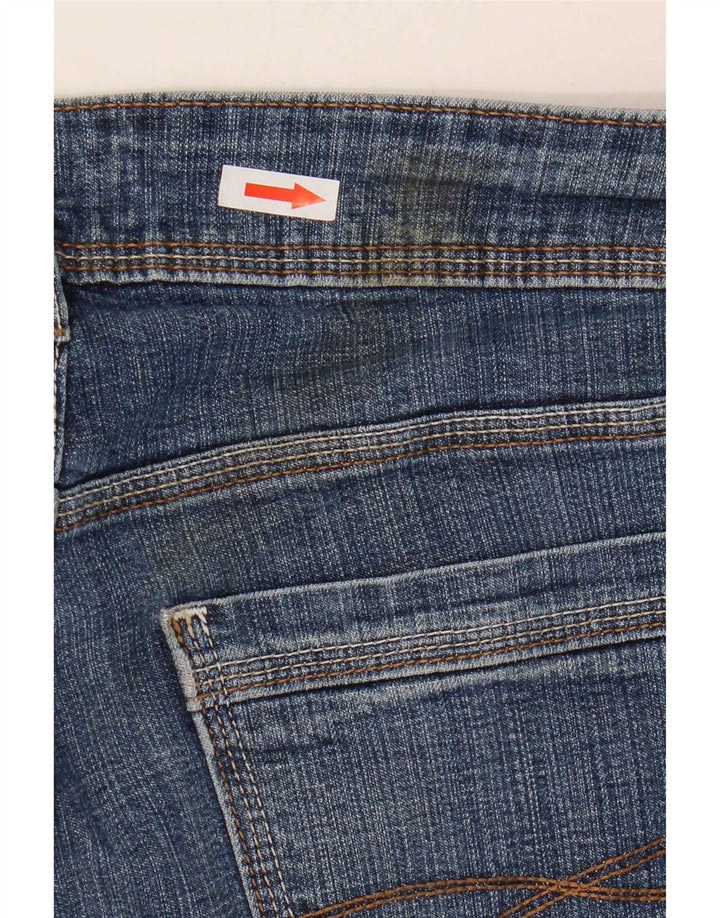 Lee Womens Riders Bootcut Jeans US 12 Grande W33 L27 Azul Algodão