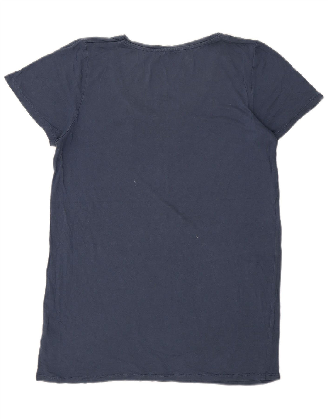 Camiseta feminina Oasis UK 14 viscose azul médio