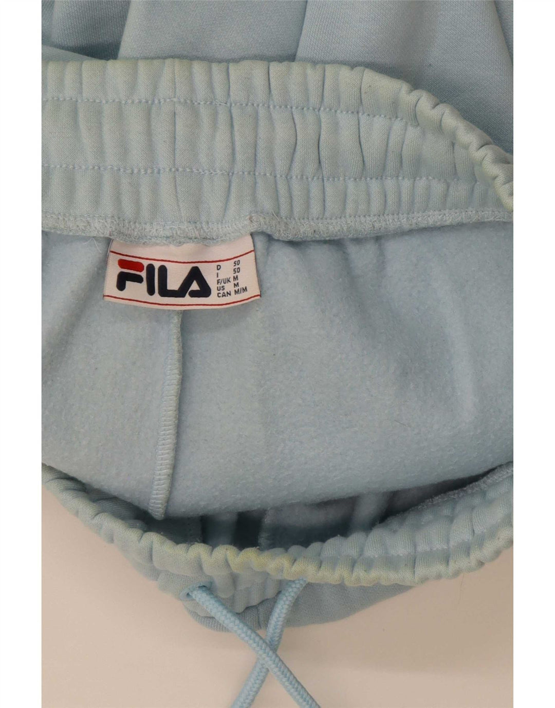 Fila Mens Graphic Sport Shorts Médio Azul Algodão