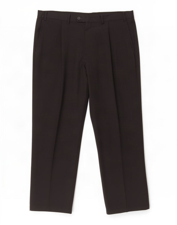 Calça masculina Marks & Spencer com pegged suit W38 L31 poliéster preto